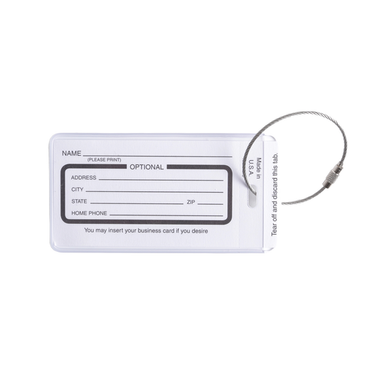 AIM Trombone ID Tag - White