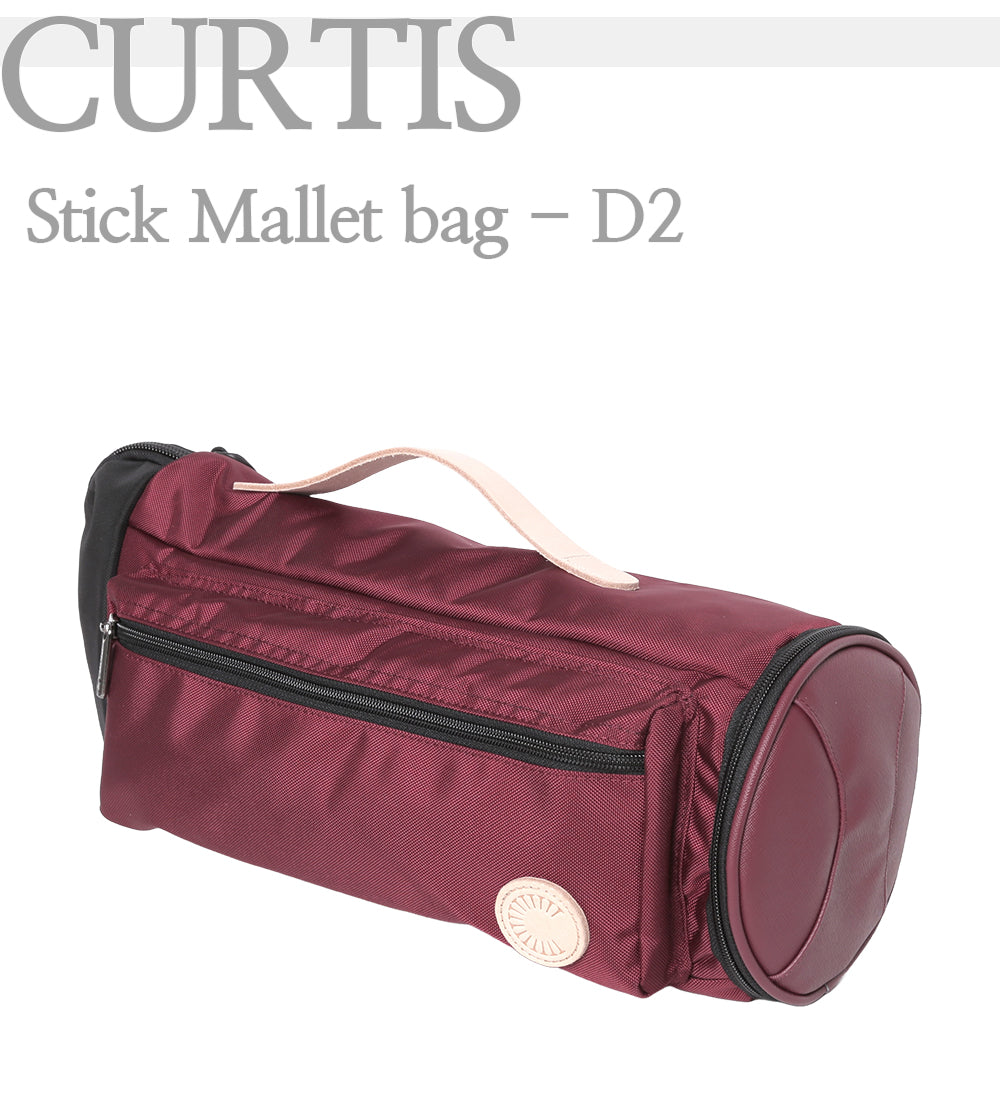 Curtis Drum Stick Mallet Bags D2 - Wine & black