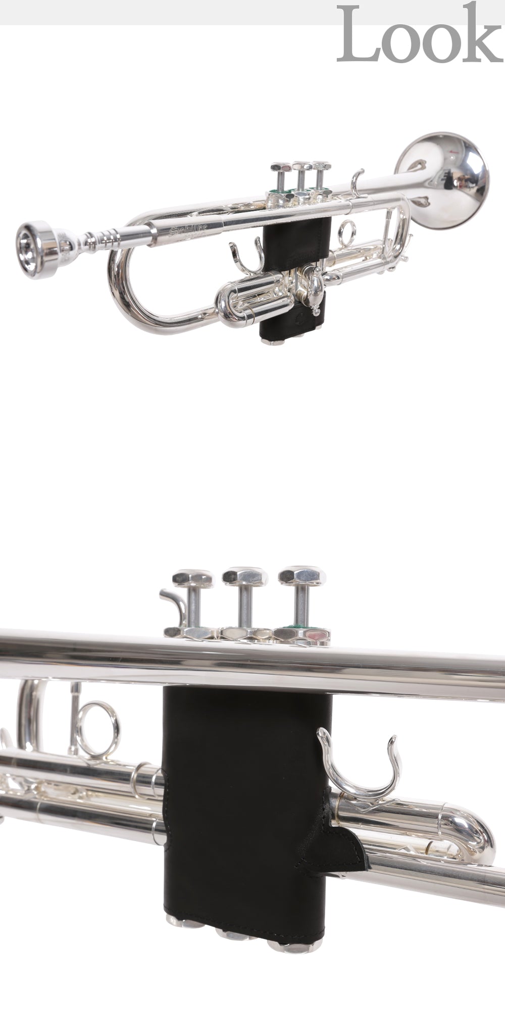 Curtis Trumpet Valve Guard HGT5 Black - Leather, Standard design