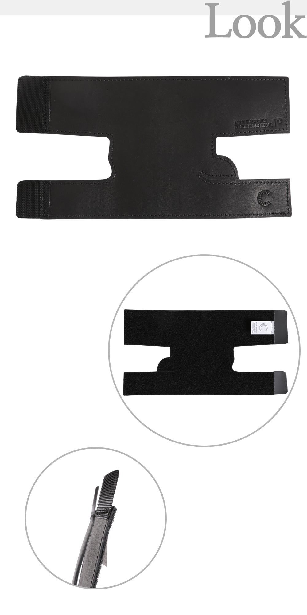Curtis Trumpet Valve Guard HGT5 Black - Leather, Standard design