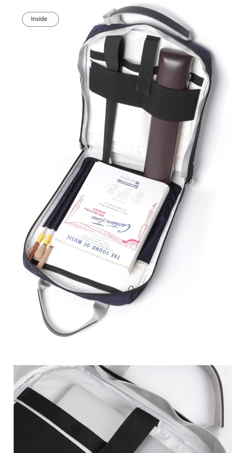 Curtis conductor baton score bag - Deluxe