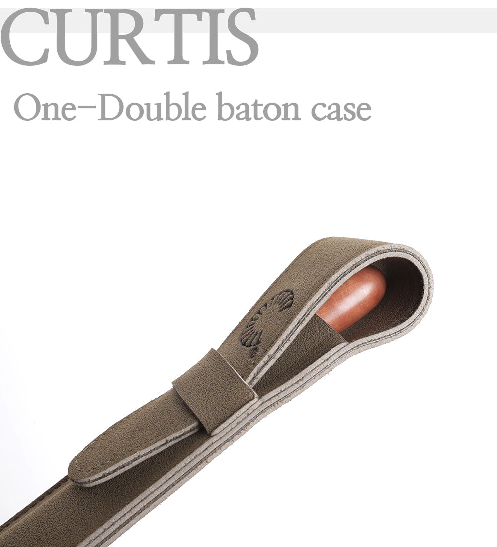 CURTIS One-double Buckskin Baton Case - 5 colors