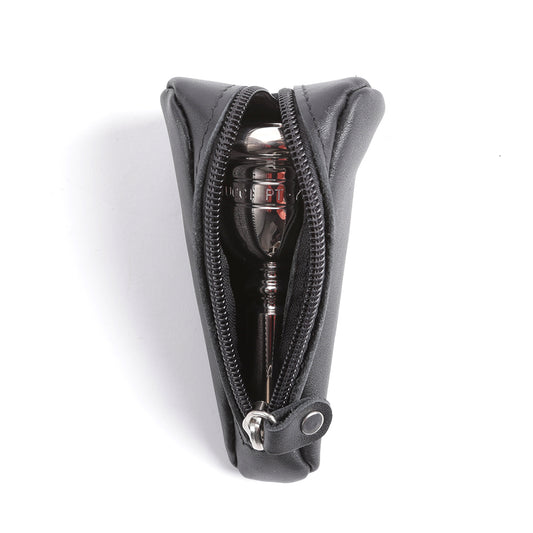 Perantucci Zipper Leather Tuaba Mouthpiece pouch