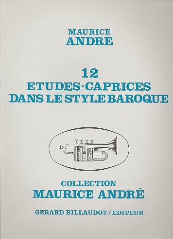 12 Etudes Caprices Dans Le Style Baroque for Trumpet