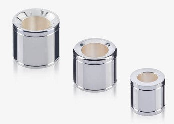JK(Josef Klier) Brass mouthpiece Adjusting sleeves silver plated