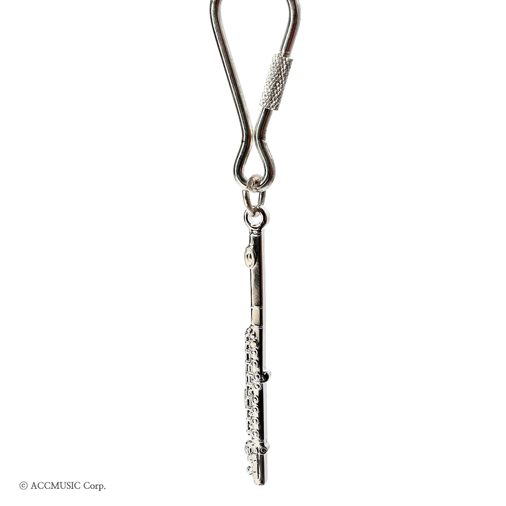Aimgifts K61A Flute Silver Keychain K61A