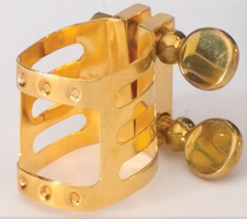 Beechler Bellite Gold Plated Saxophone Ligature L50/G
