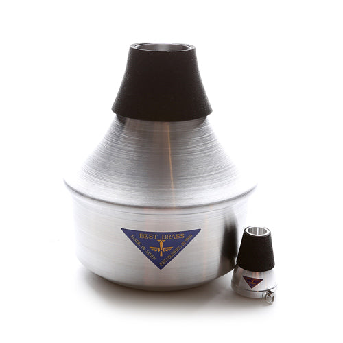 Best Brass Trumpet Cool Jazz Mute Aluminum & Warm-up Nano Package