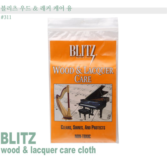 Blitz Wood & Lacquer Care Cloth #311