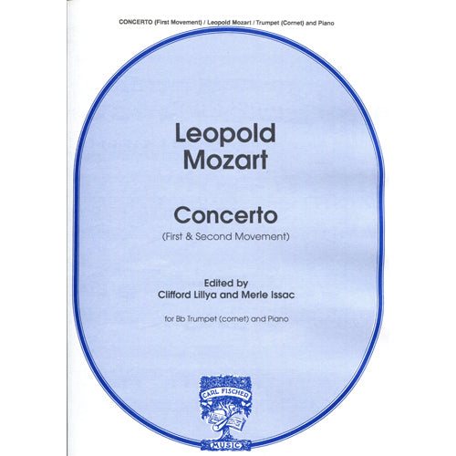 Leopold Mozart - Concerto for Trumpet and Piano (First & Second Movement)