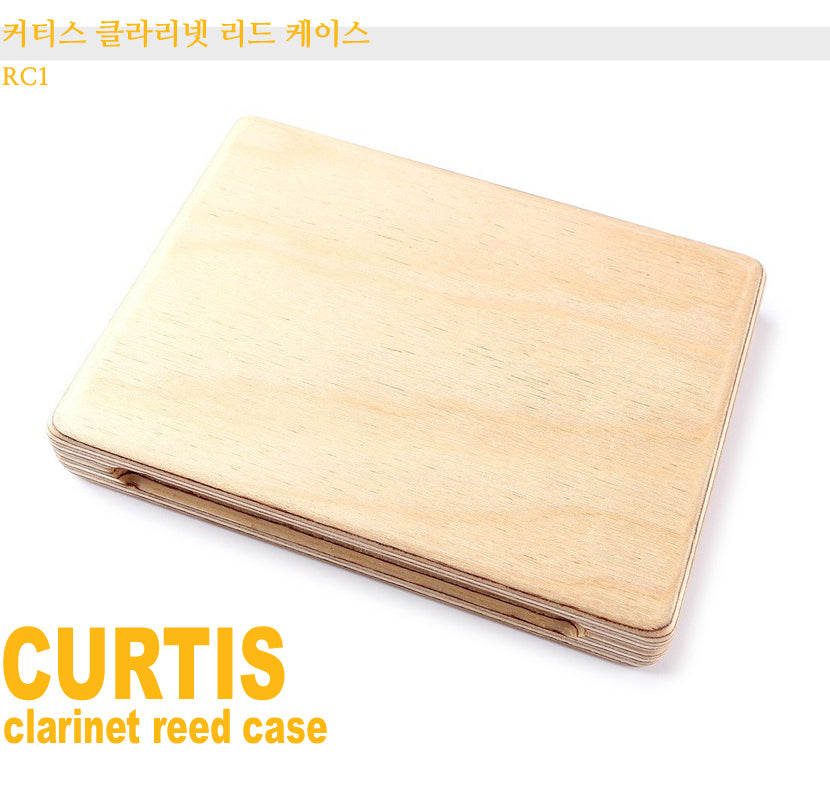 Curtis Clarinet Reed Case RC1 - plexiglas