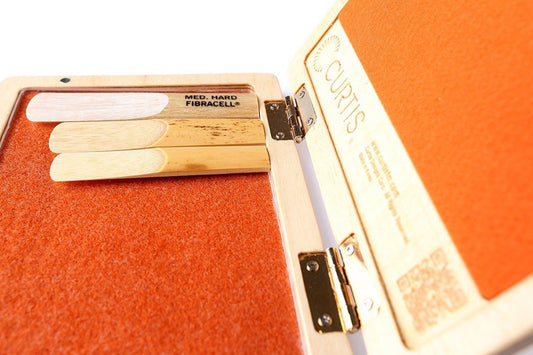 Curtis Clarinet Reed Case RC1 - plexiglas