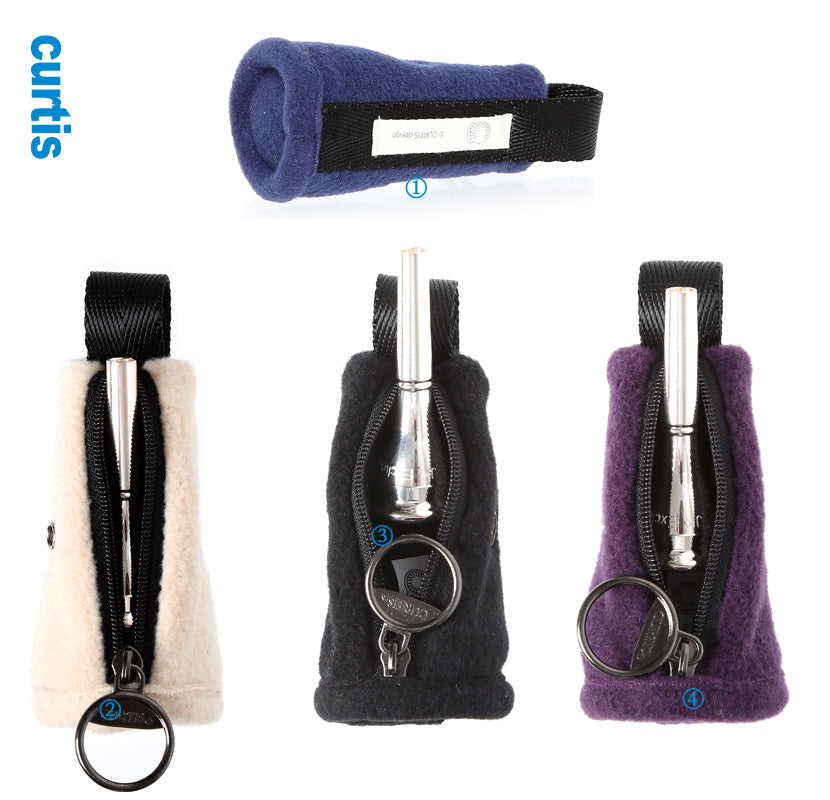 Curtis French Horn Mouthpiece Pouch - Connected Type BMP3-H1