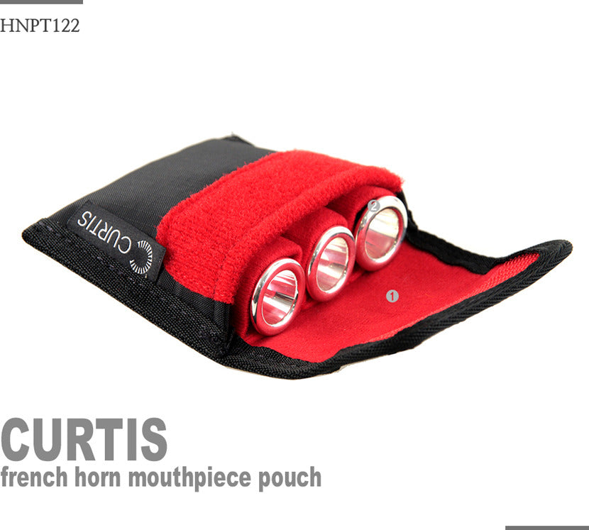 Curtis French Horn Mouthpiece Triple Pouch HMP1T