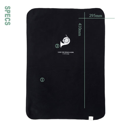Curtis Premier Microfiber Polishing Cloth - French Horn PC2H