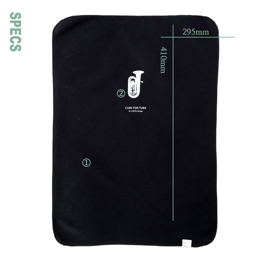 Curtis Premier Microfiber Polishing Cloth - Tuba PC2U