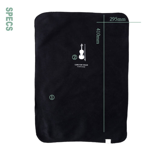 Curtis Premier Microfiber Polishing Cloth - Violin PC2V