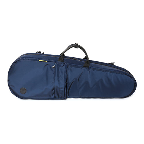 Cushioned violin backpack for oblong case