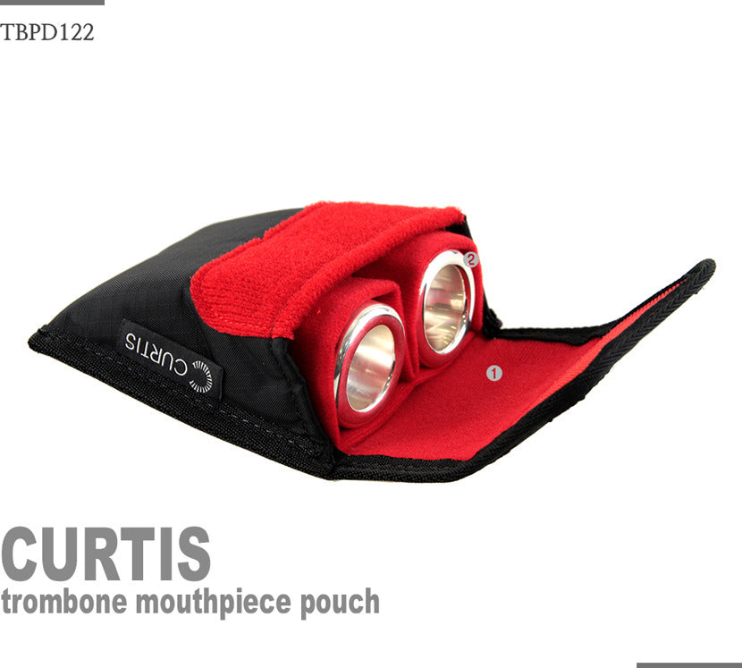 Curtis Trombone Mouthpiece Double Pouch PMP1D