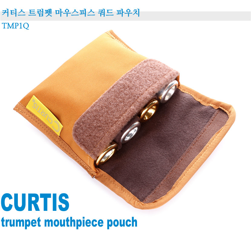 Curtis Trumpet Mouthpiece Quad Pouch