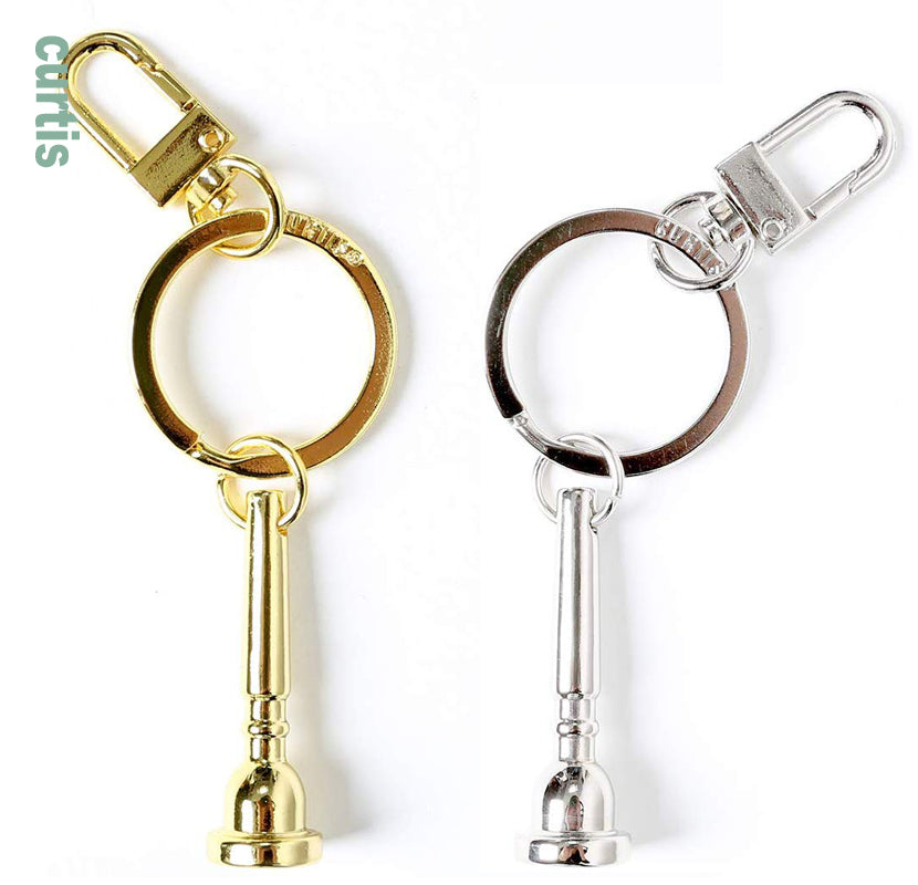 Curtis Trumpet Mouthpiece Theme Keychain TK1S-C
