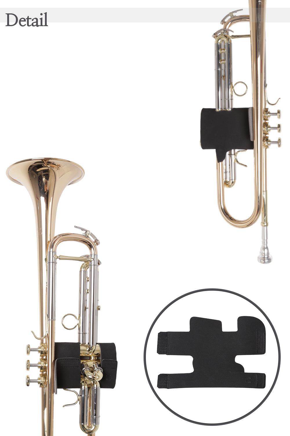 Curtis Trumpet Valve Guard - Flap Style Buckskin