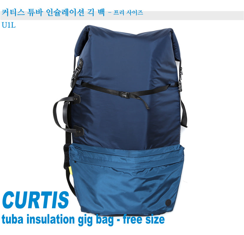 Curtis Tuba Insulation Gig Bag U1L (Free Size) - Navy Combi