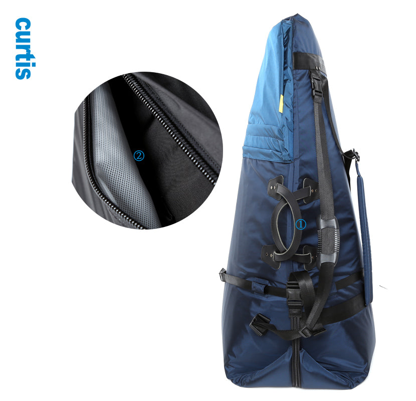 Curtis Tuba Insulation Gig Bag U1L (Free Size) - Navy Combi