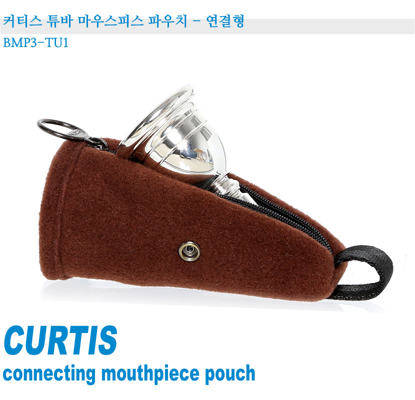 Curtis Tuba Mouthpiece Pouch - Connected Type BMP3-TU1