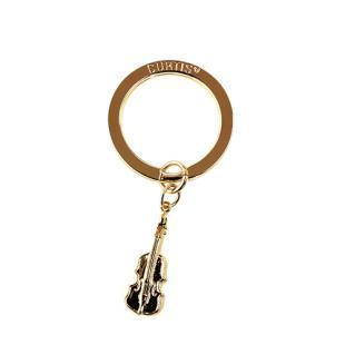Curtis Violin Gold Keychain VNK143G