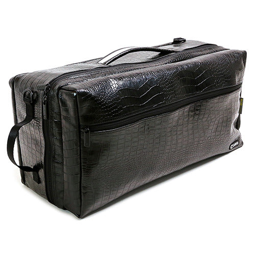 Curtis Hybrid Insulation Trumpet Double Leather Case T1D - Crocodile pattern leather