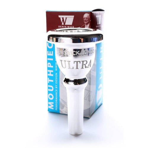 Denis Wick Aaron Tindall Ultra Series Tuba Mouthpiece - Silver Plated DW5386-AT
