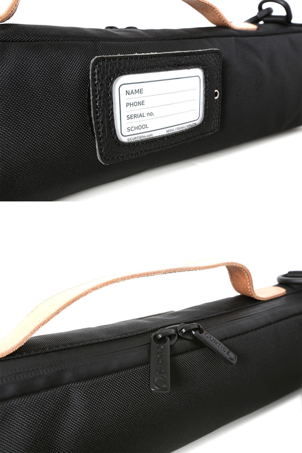Curtis Flute Fit Bags F2S - Case cover for french style with strap
