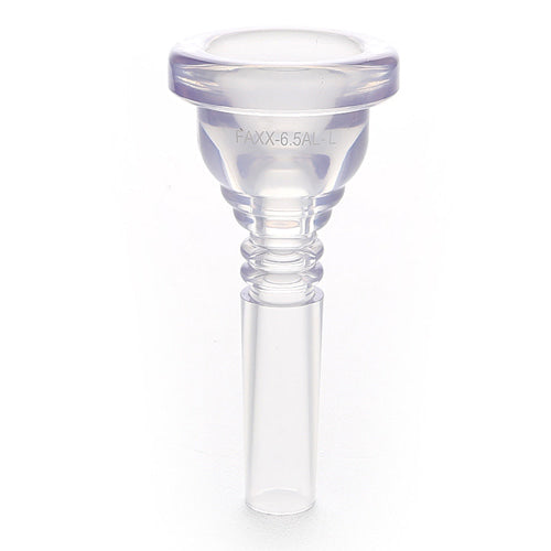Faxx Trombone Clear Plastic Mouthpiece FPTBN-6.5AL-CL