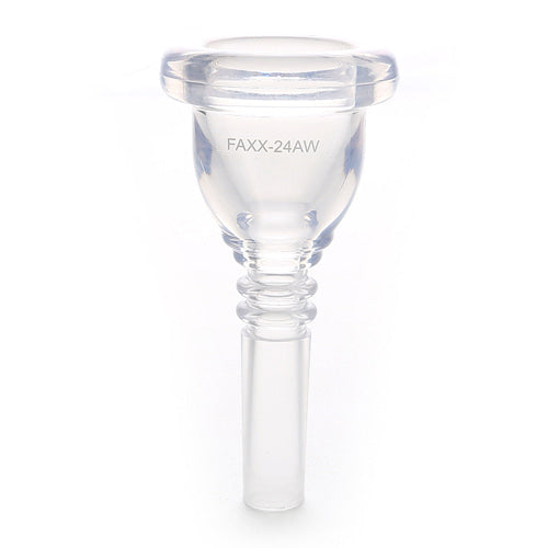 Faxx Tuba Clear Plastic Mouthpiece FPTUBA-24AW