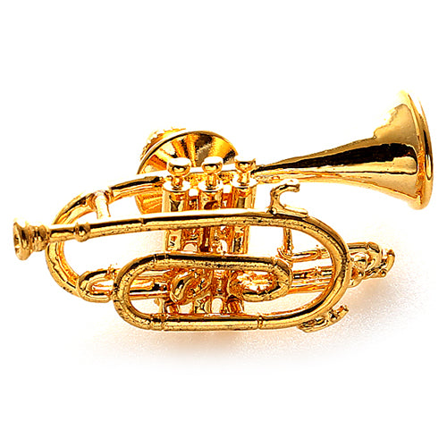 Harmony Cornet Gold Pin FPP604G