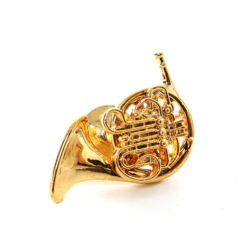 Harmony Horn Gold Pin FPP558G