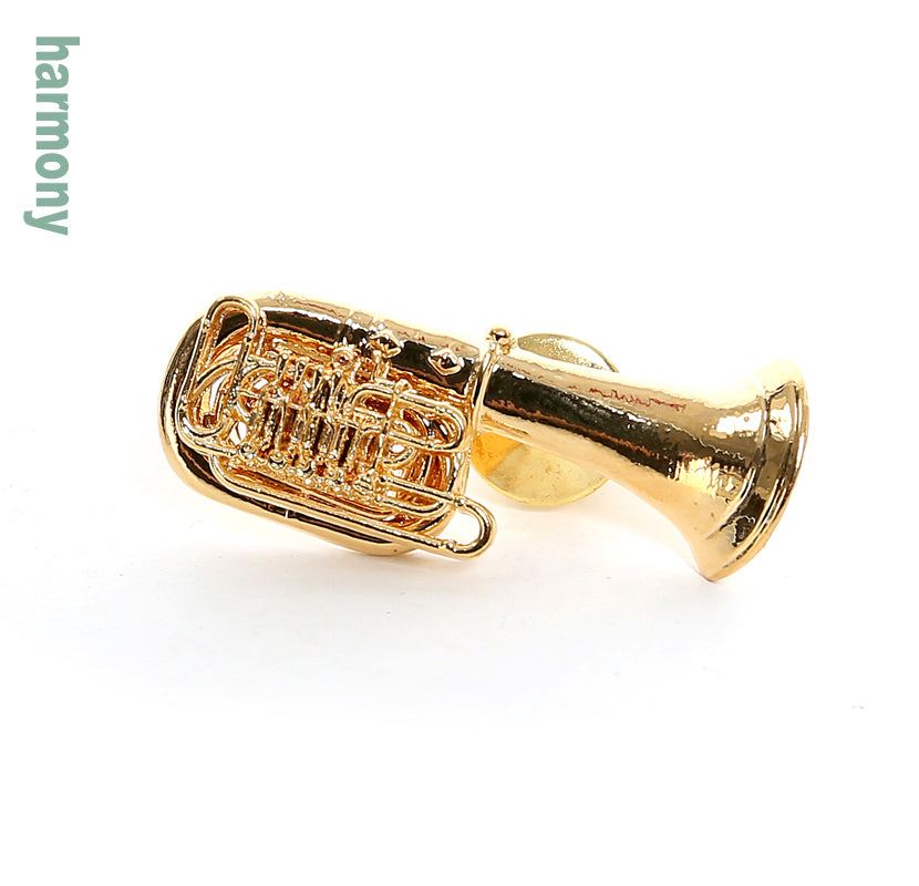 Harmony Tuba Gold Pin FPP573G