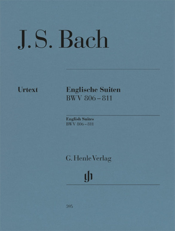 JOHANN SEBASTIAN BACH English Suites BWV 806-811 [HN595