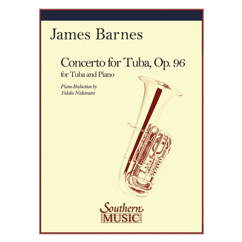 James Barnes Concerto for Tuba and Piano 3776285