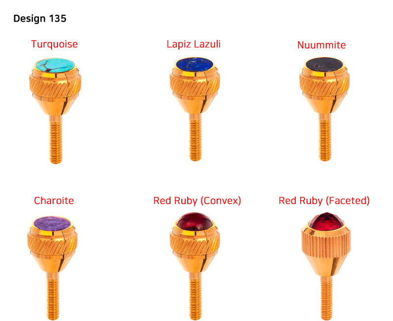 KGU Brass Heavy Saxophone Neck Screws (Alto, Tenor, Soprano, Baritone)