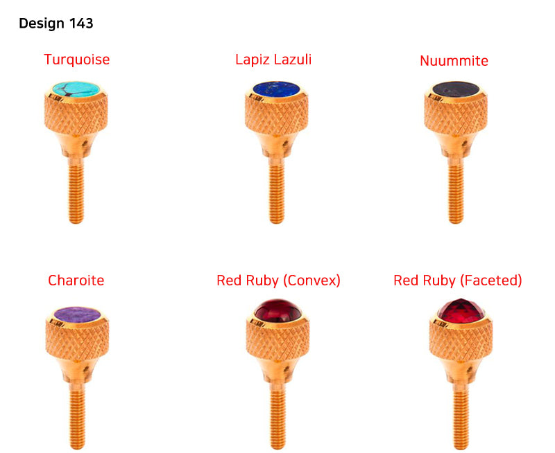 KGU Brass Heavy Saxophone Neck Screws (Alto, Tenor, Soprano, Baritone)