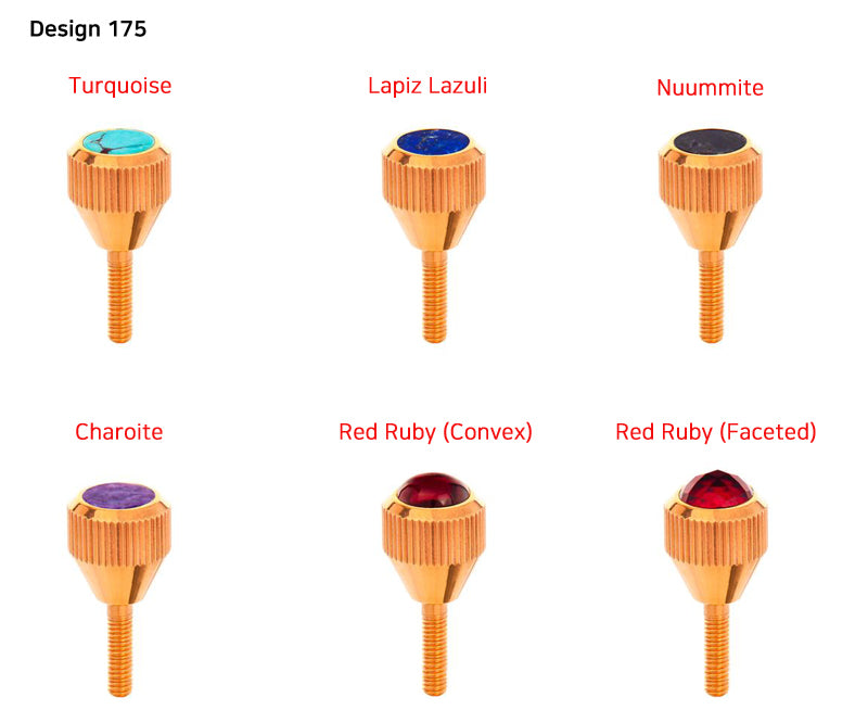 KGU Brass Heavy Saxophone Neck Screws (Alto, Tenor, Soprano, Baritone)