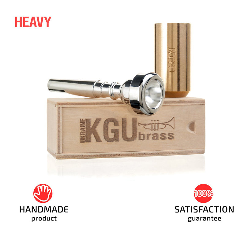 KGU Brass Heavy Trumpet Mouthpiece Booster