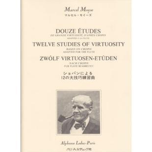 Marcel Moyse 12 Etudes de Grande Virtuosite Chopin for Flute AL17462