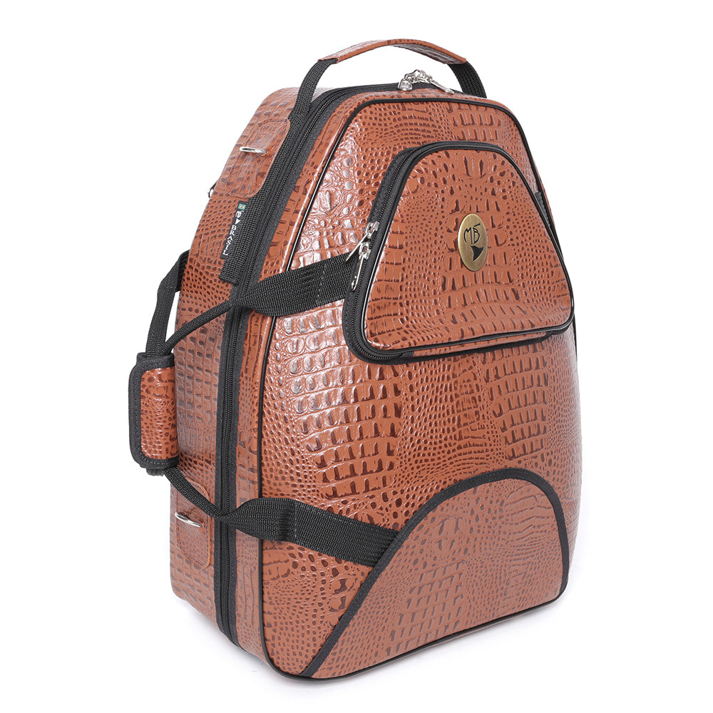 Marcus Bonna French Horn Case Model MB-5 Baby 1 / Crocodile style leather