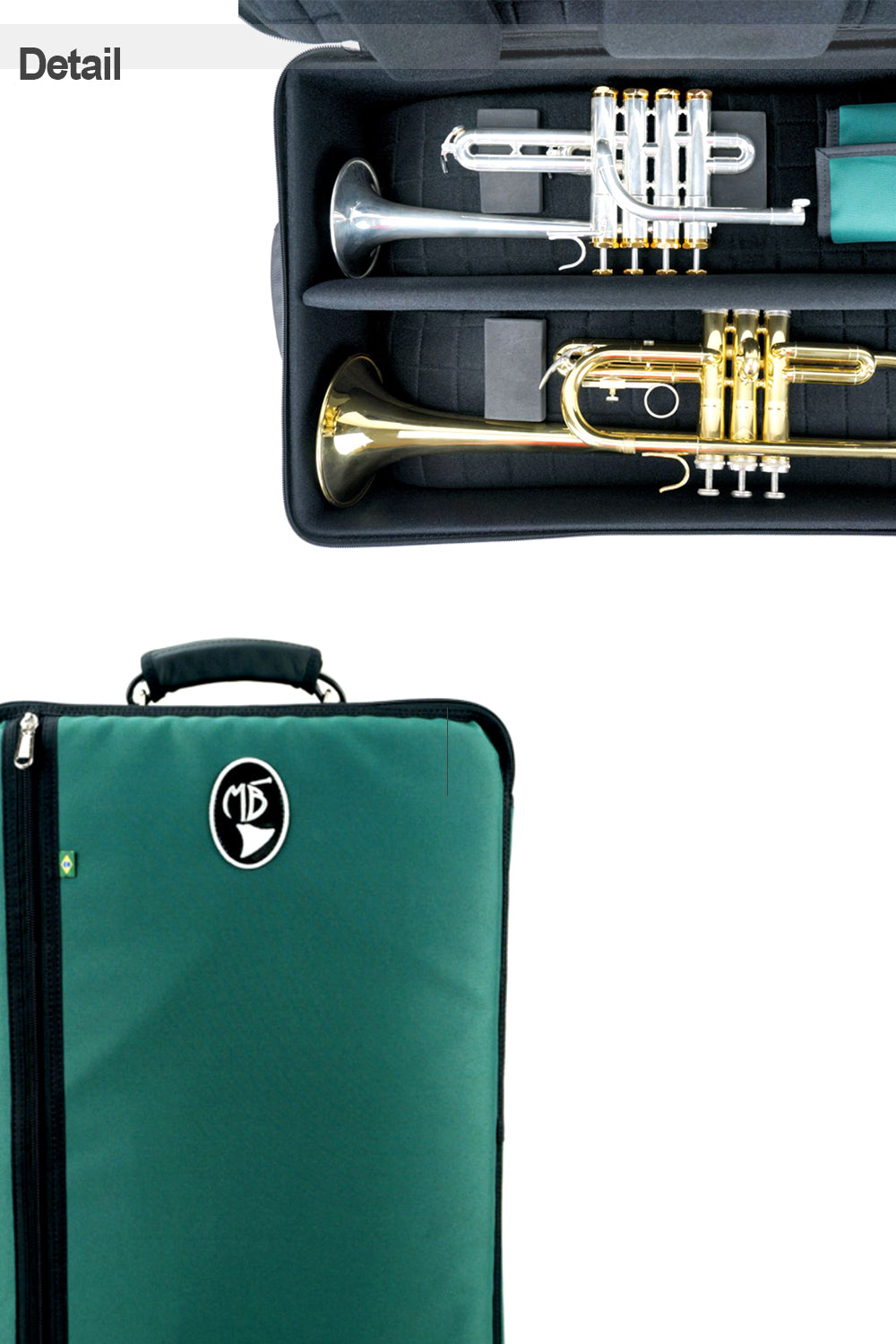 Marcus Bonna Soft Case for 4 Piston Trumpets - Black