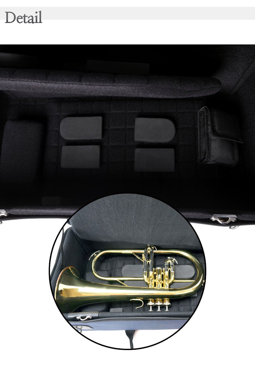 Marcus Bonna 1 Trumpet and 1 Flugel Case