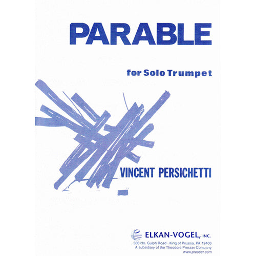 Persichetti Parable for Solo Trumpet (Parable XIV)