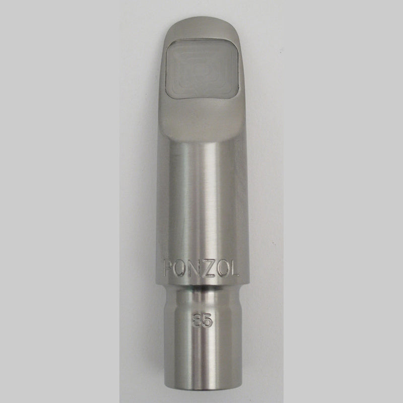 Peter Ponzol Stainless Steel Alto Saxophone Mouthpiece